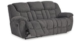 Foreside Charcoal Reclining Sofa from Ashley Furniture - Luna Furniture