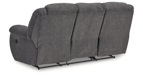 Foreside Charcoal Reclining Sofa from Ashley Furniture - Luna Furniture