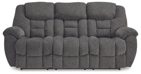 Foreside Charcoal Reclining Living Room Set from Ashley - Luna Furniture