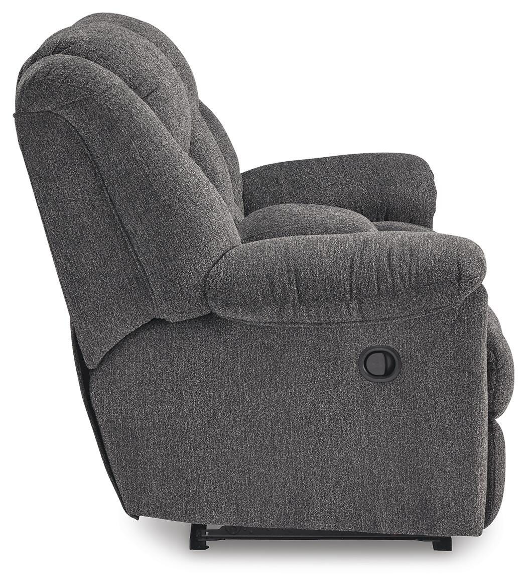 Foreside Charcoal Reclining Living Room Set from Ashley - Luna Furniture