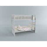 Galen White Twin Platform Bed
