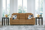 Kanlow Honey Reclining Sofa and Loveseat from Ashley - Luna Furniture