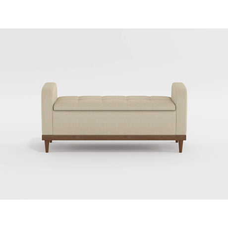 Woodwell Antique White Lift Top Storage Bench from Homelegance - Luna Furniture