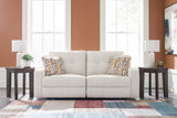 Danum Sofa and Loveseat in Stone from Ashley Furniture - Luna Furniture