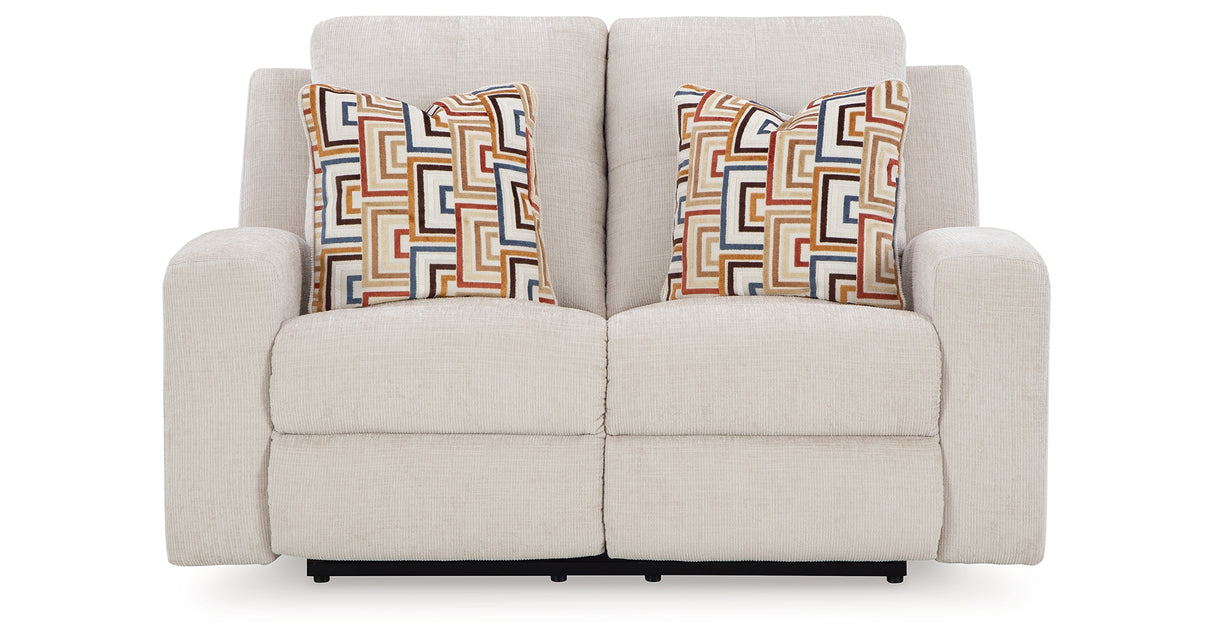 Danum Stone Reclining Loveseat from Ashley Furniture - Luna Furniture