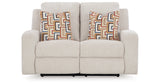 Danum Stone Reclining Loveseat from Ashley Furniture - Luna Furniture