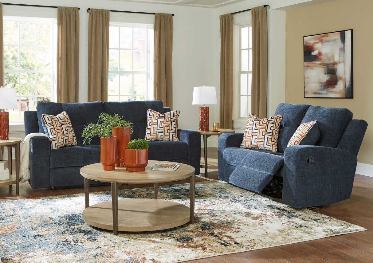 Danum Ink Reclining Living Room Set from Ashley - Luna Furniture