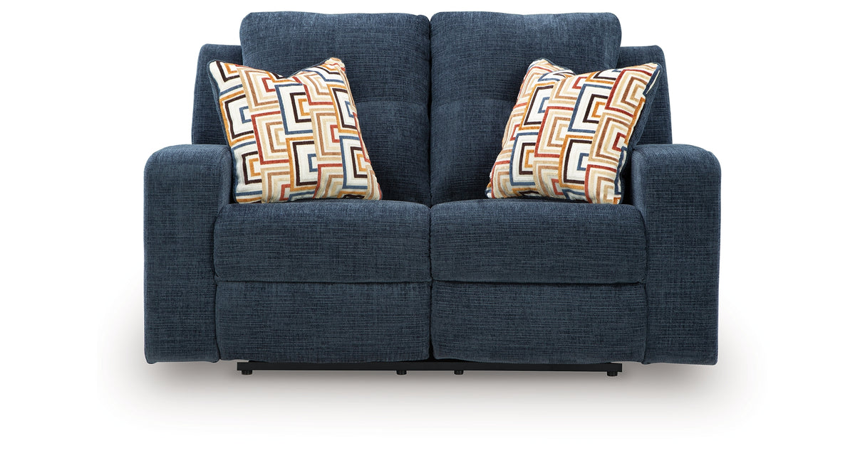 Danum Ink Reclining Loveseat from Ashley Furniture - Luna Furniture