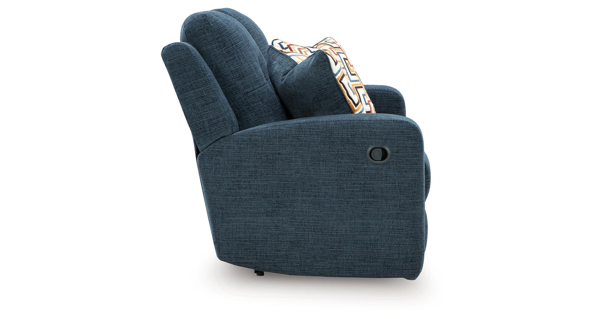 Danum Ink Reclining Loveseat from Ashley Furniture - Luna Furniture