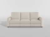 Eveclone Beige Power Double Reclining Sofa with USB Charging Ports from Homelegance - Luna Furniture