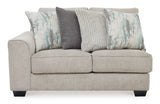 Ardsley Pewter 3-Piece Symmetrical Sectional