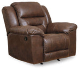 Stoneland Chocolate Recliner from Ashley Furniture - Luna Furniture