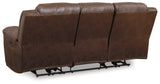 Stoneland Chocolate Power Reclining Sofa from Ashley - Luna Furniture