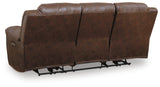 Stoneland Chocolate Power Reclining Sofa from Ashley Furniture - Luna Furniture