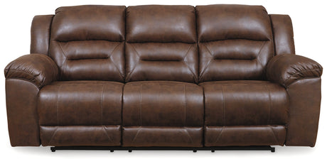 Stoneland Chocolate Power Reclining Sofa from Ashley Furniture - Luna Furniture