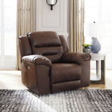 Stoneland Chocolate Power Recliner from Ashley Furniture - Luna Furniture