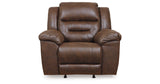 Stoneland Chocolate Power Recliner from Ashley - Luna Furniture