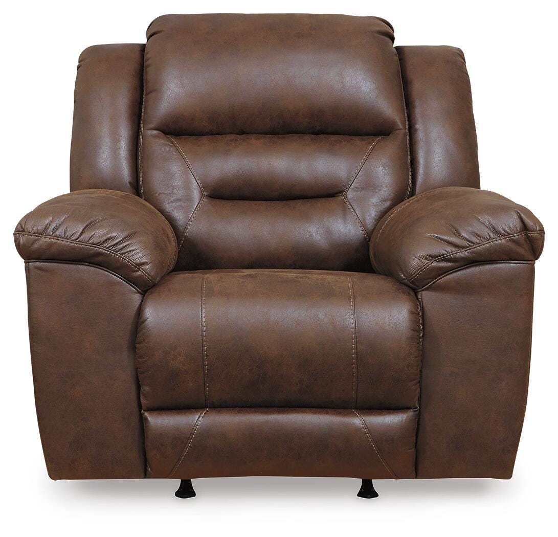 Stoneland Chocolate Power Recliner from Ashley Furniture - Luna Furniture
