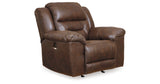 Stoneland Chocolate Power Recliner from Ashley - Luna Furniture