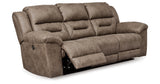 Stoneland Fossil Power Reclining Sofa from Ashley - Luna Furniture