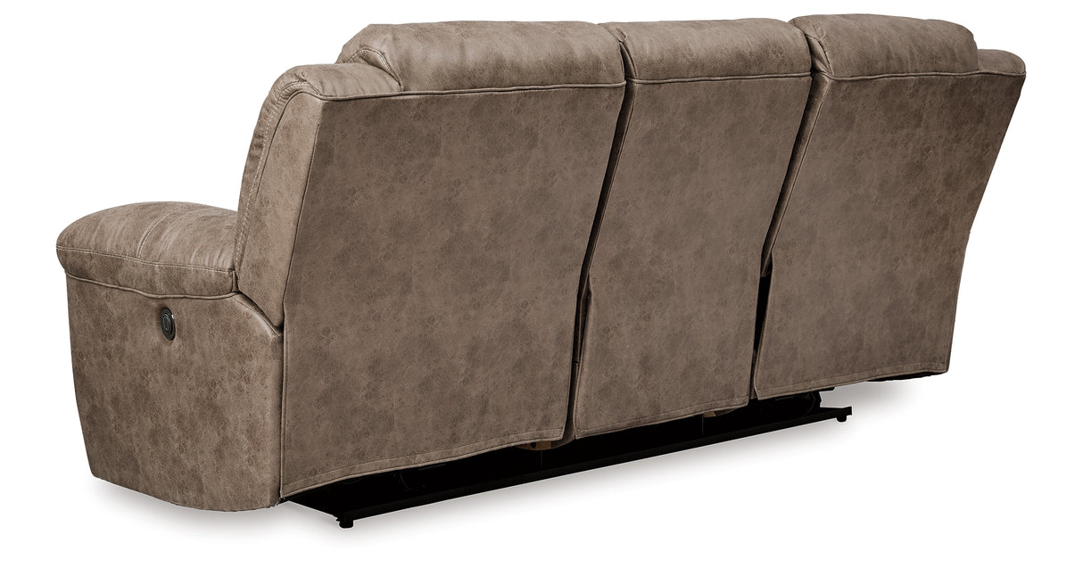 Stoneland Power Reclining Sofa and Manual Recliner from Ashley Furniture - Luna Furniture