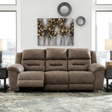 Stoneland Fossil Power Reclining Sofa from Ashley Furniture - Luna Furniture