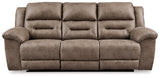 Stoneland Fossil Reclining Sofa from Ashley Furniture - Luna Furniture