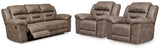 Stoneland Reclining Sofa and 2 Power Recliners from Ashley - Luna Furniture