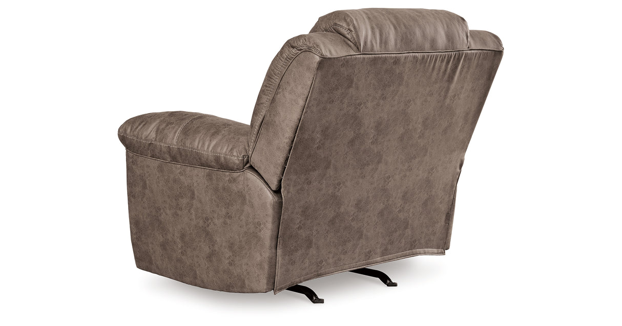 Stoneland Fossil Power Recliner from Ashley - Luna Furniture