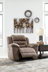 Stoneland Fossil Power Recliner from Ashley Furniture - Luna Furniture