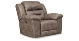 Stoneland Fossil Power Recliner from Ashley - Luna Furniture