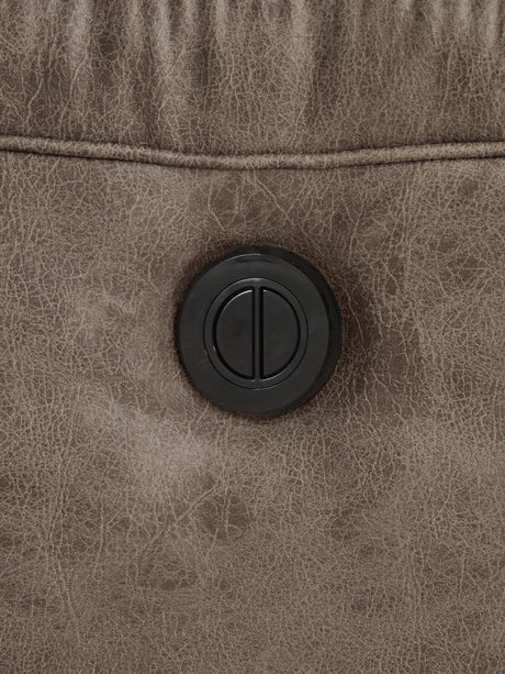 Stoneland Fossil Reclining Sofa from Ashley - Luna Furniture