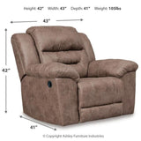 Stoneland Fossil Recliner from Ashley Furniture - Luna Furniture