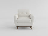 Martina Beige Accent Chair from Homelegance - Luna Furniture