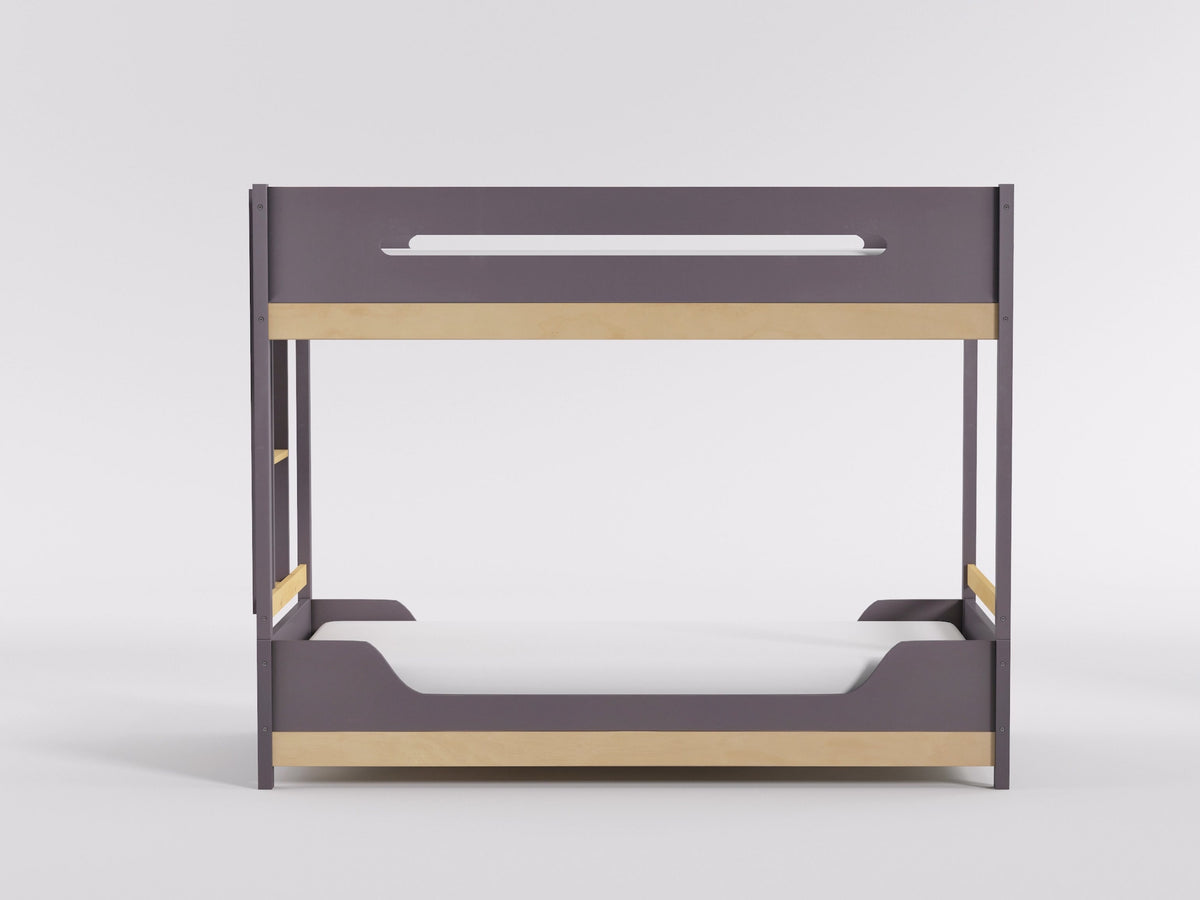 Koda Plum/Natural Full/Full Bunk Bed from Homelegance - Luna Furniture