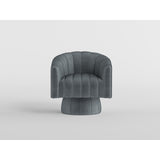 Bristol Taupe Swivel Chair from Homelegance - Luna Furniture