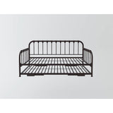 Constance Navy Blue Daybed With Lift-Up Trundle from Homelegance - Luna Furniture