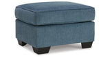 Cashton Blue Chair and Ottoman from Ashley Furniture - Luna Furniture