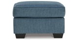 Cashton Chair and Ottoman in Blue from Ashley Furniture - Luna Furniture