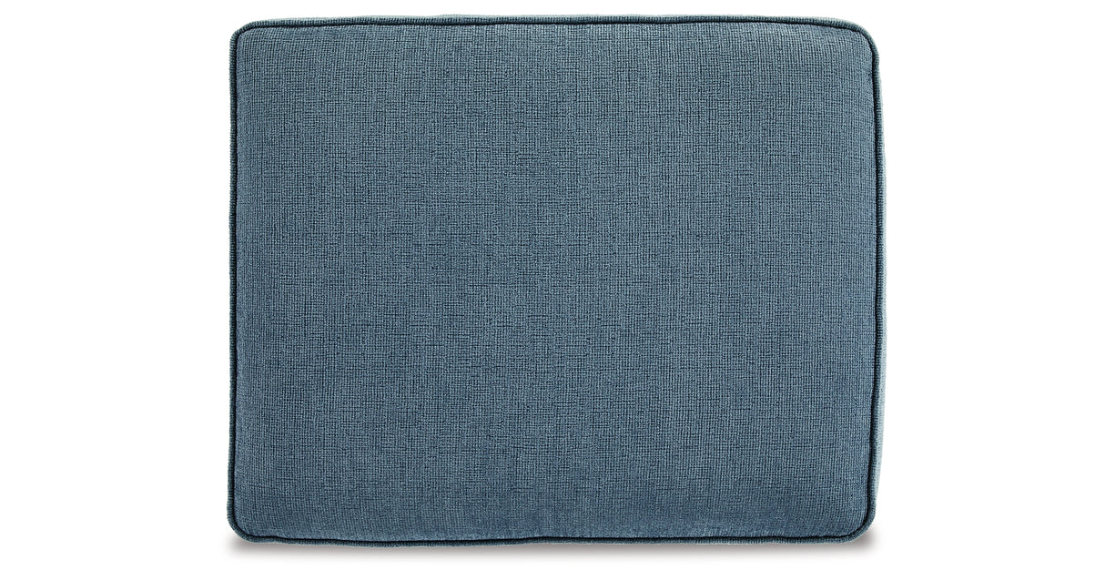 Cashton Chair and Ottoman in Blue from Ashley Furniture - Luna Furniture