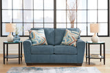 Cashton Blue Living Room Set
