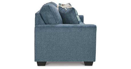 Cashton Blue Queen Sofa Sleeper from Ashley - Luna Furniture