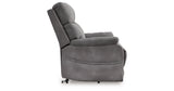 Next-Gen Durapella Slate Power Lift Recliner from Ashley Furniture - Luna Furniture