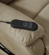 Next-Gen Durapella Sand Power Lift Recliner from Ashley Furniture - Luna Furniture