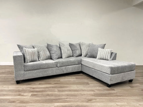 Monroe Neo Gray RAF Sectional from Happy Homes - Luna Furniture