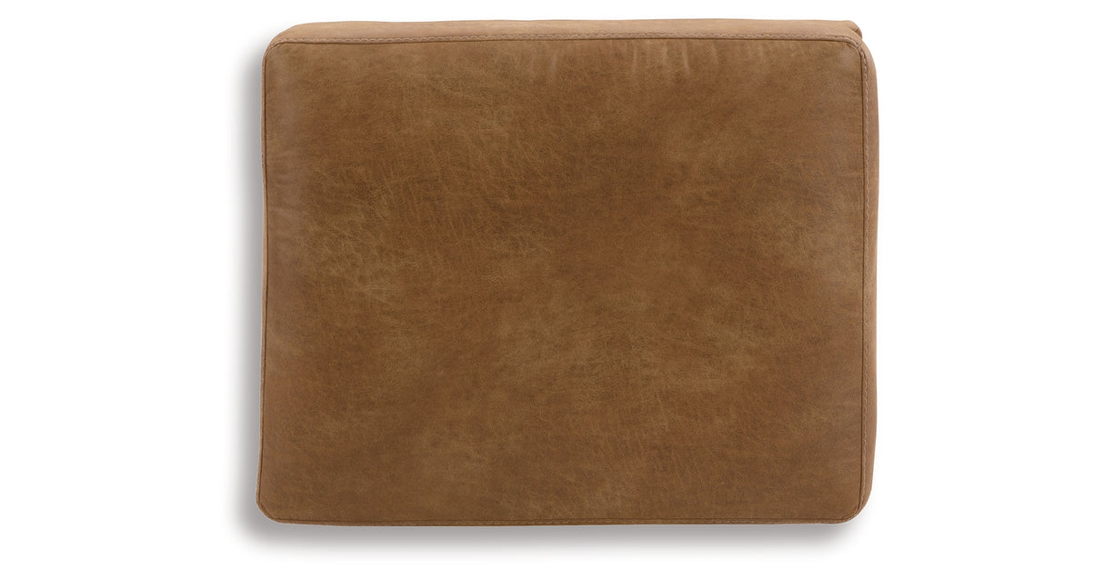 Telora Caramel Ottoman from Ashley - Luna Furniture