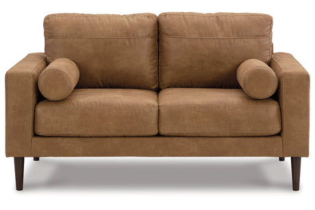 Telora Caramel Sofa, Loveseat, Chair and Ottoman from Ashley - Luna Furniture