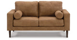Telora Caramel Loveseat from Ashley Furniture - Luna Furniture