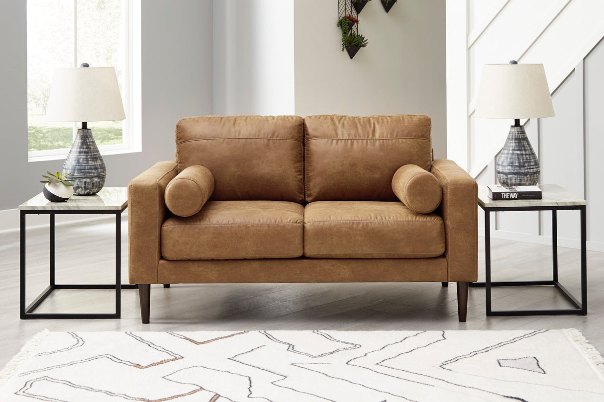 Telora Caramel Living Room Set from Ashley - Luna Furniture