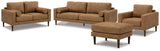 Telora Caramel Sofa, Loveseat, Chair and Ottoman from Ashley - Luna Furniture